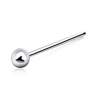 3mm Ball Shaped Straight Nose Stud NSKA-02